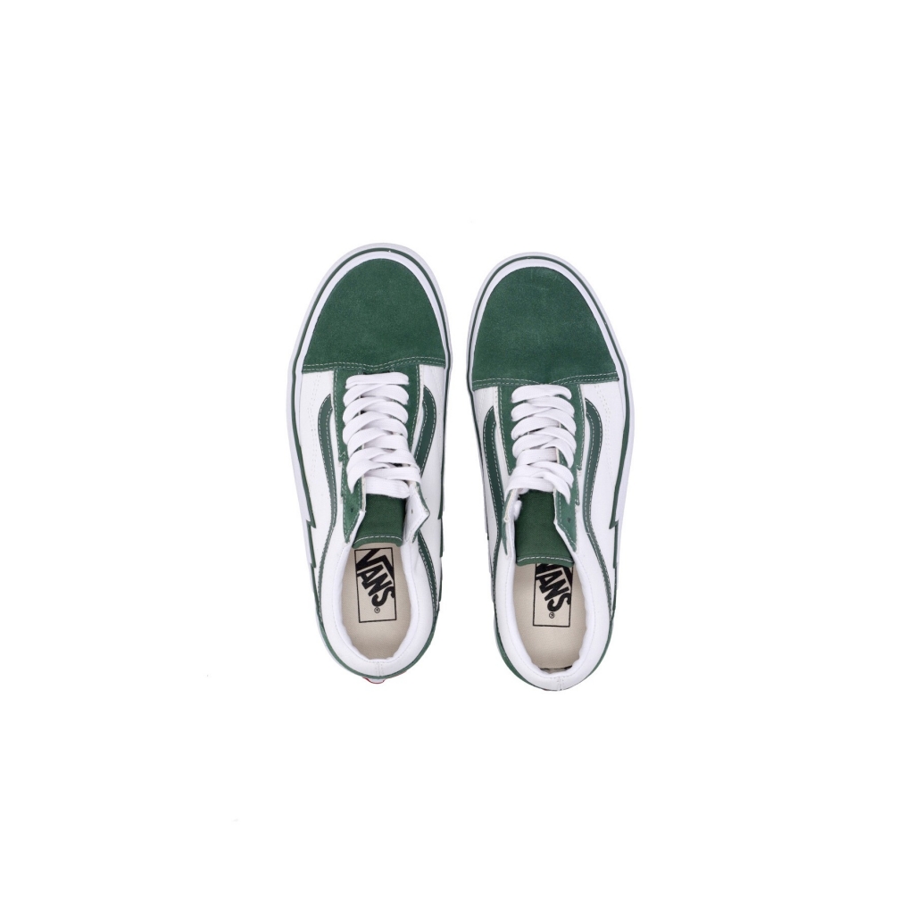 scarpa bassa uomo old skool bolt 2 TONE GREEN/TRUE WHITE