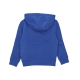 felpa cappuccio bambino classic hoodie TRUE BLUE