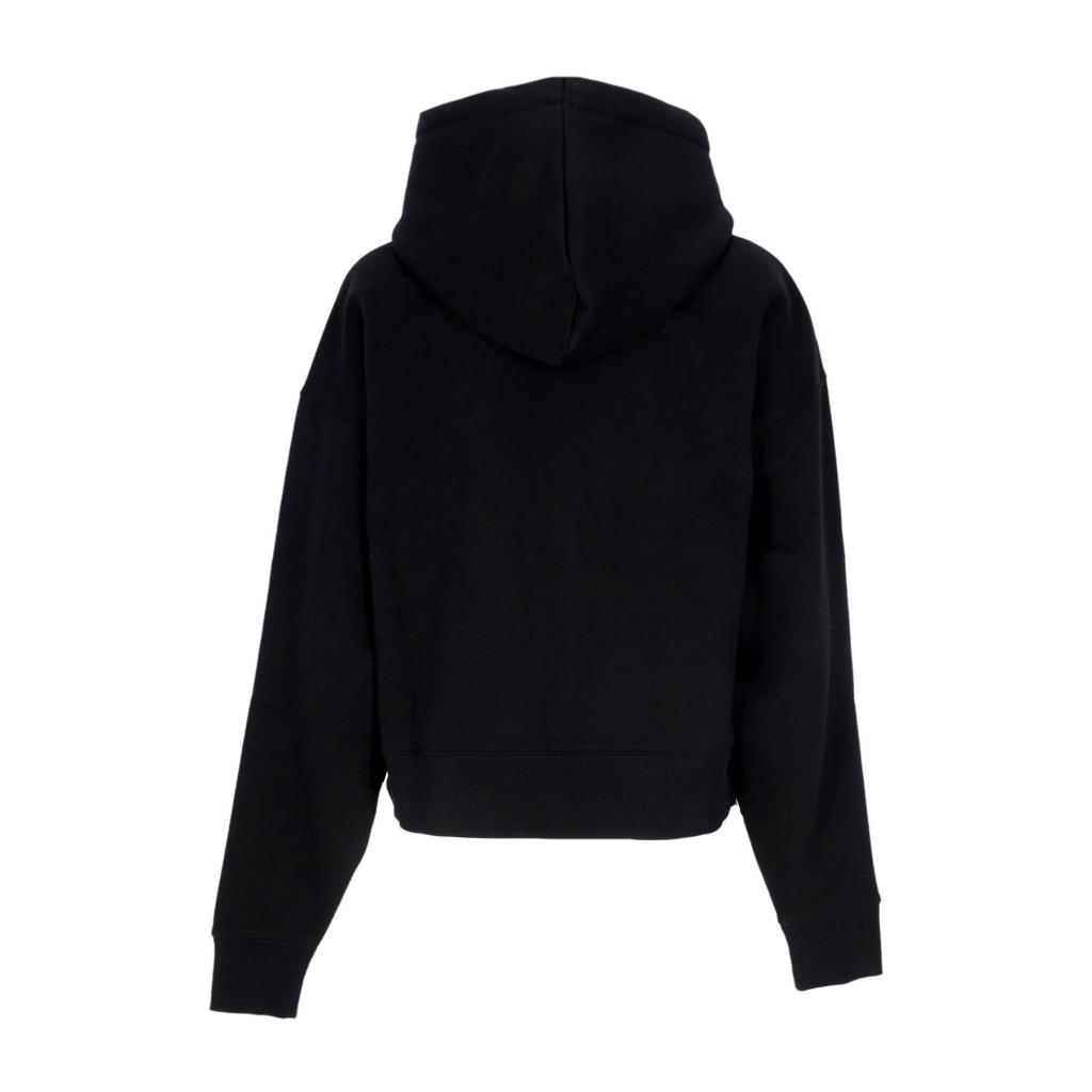 felpa cappuccio zip donna oakport zip hoodie BLACK