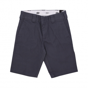 pantalone corto uomo slim fit short rec CHARCOAL GREY