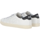 Scarpe P448 Uomo John Made In Italy Pelle White Black