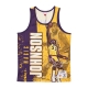 canotta tipo basket uomo nba burst mesh tank no 32 magic johnson loslak ORIGINAL TEAM COLORS