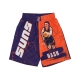 pantaloncino tipo basket uomo nba burst mesh short no 13 steve nash phosun ORIGINAL TEAM COLORS