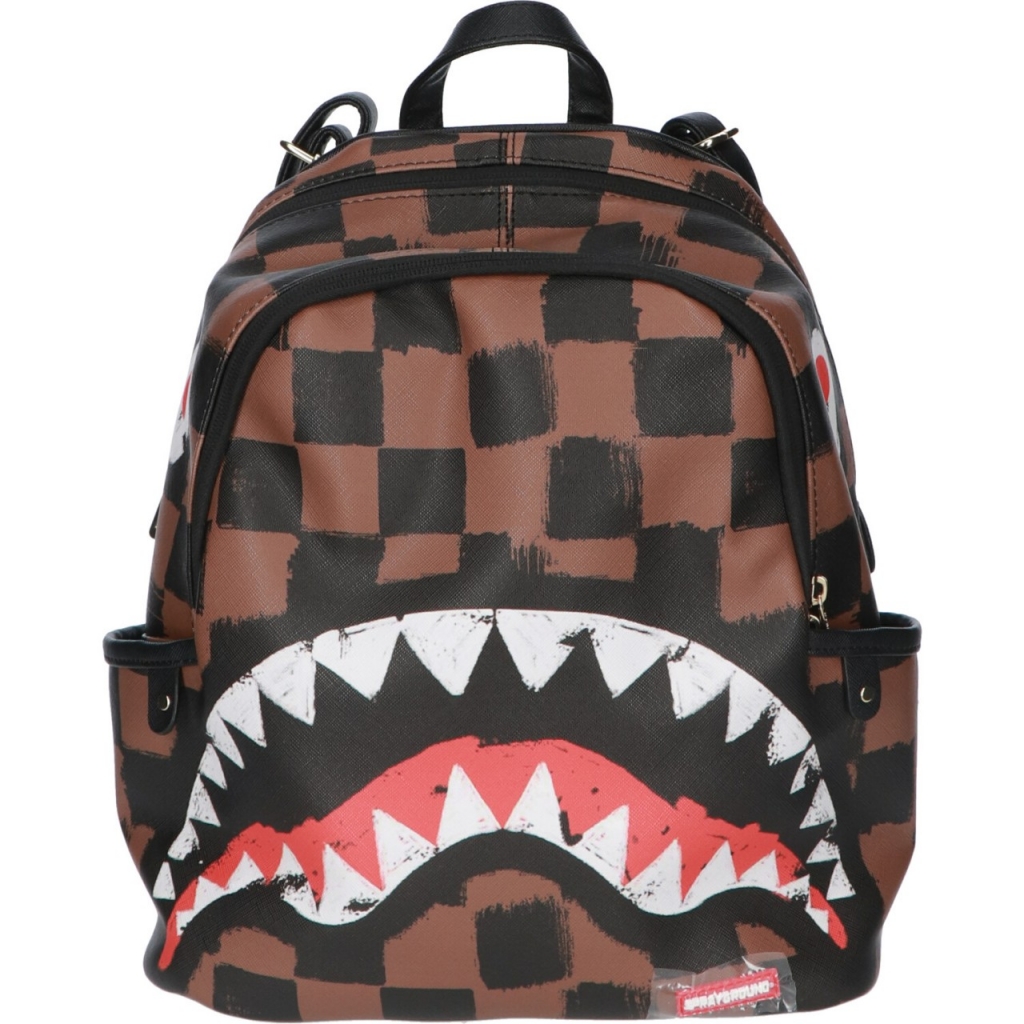 SPRAYGROUND ZAINO SHARK IN PARIS SAVAGE Unisex Brown