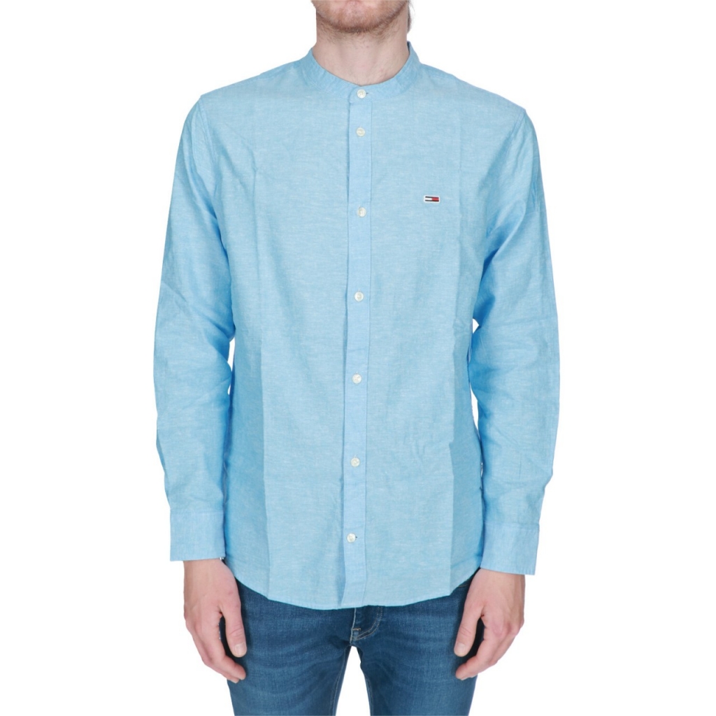 TOMMY HILFIGER Camicia Tommy Hilfiger Jeans Uomo Mao Linen Blend Bowdoo