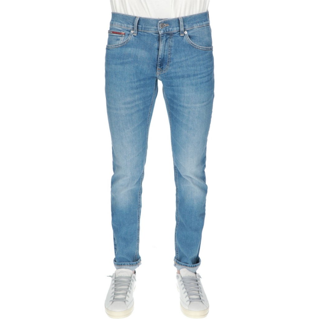 Jeans Tommy Hilfiger Uomo Scanton Slim L 32 1AB DENIM MED