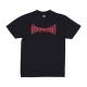 maglietta uomo span logo tee BLACK