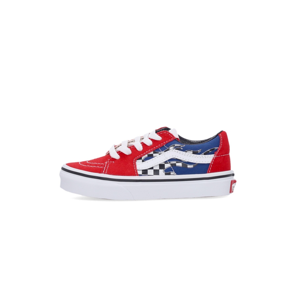 scarpa bassa ragazzo sk8-low REFLECT CHECK FLAME/MULTI