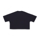 maglietta corta donna 1993 crop tee BLACK