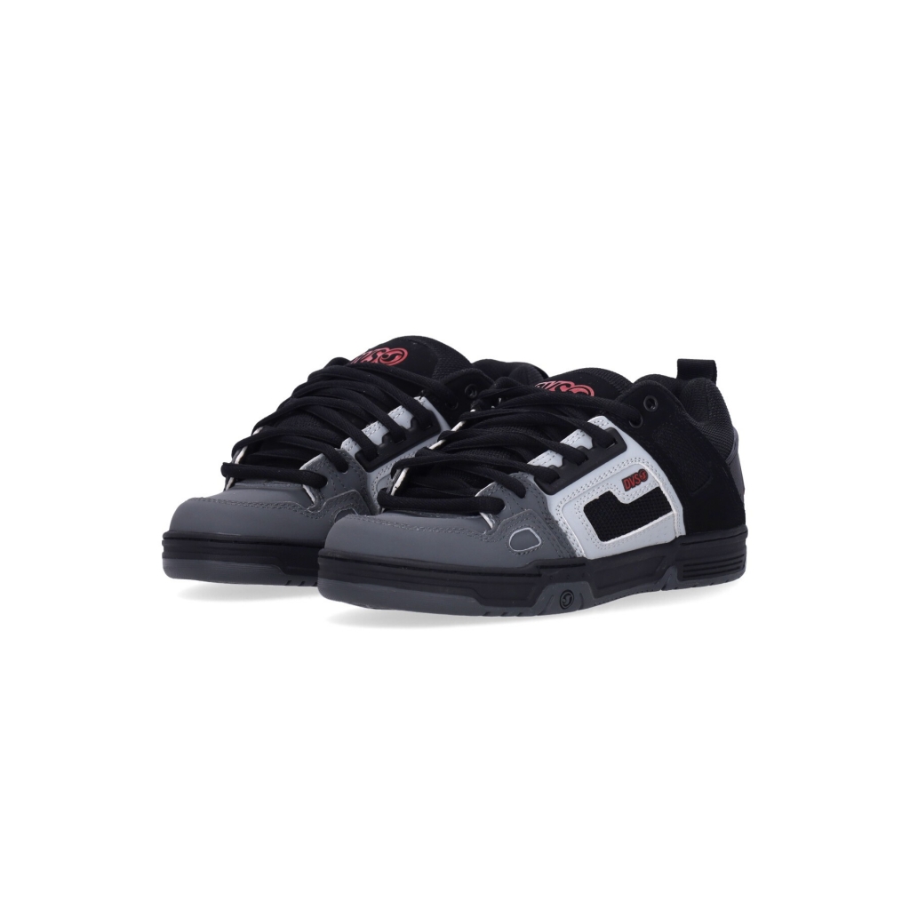 scarpe skate uomo comanche BLACK/GREY/RED/NUBUCK