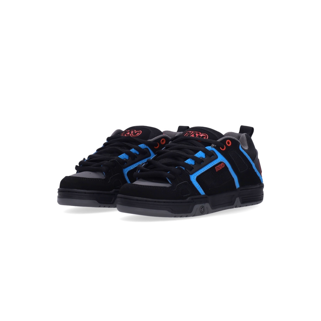 scarpe skate uomo comanche BLACK/BLUE/RED/NUBUCK