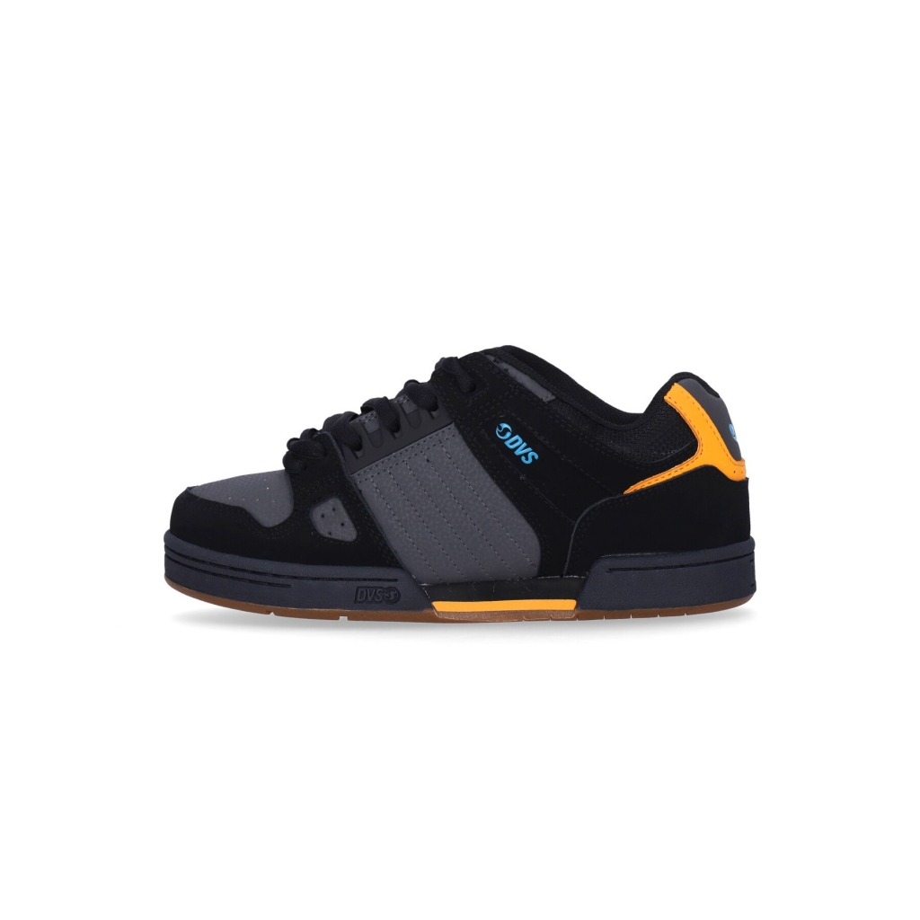 scarpe skate uomo celsius BLACK/ORANGE/BLUE/NUBUCK