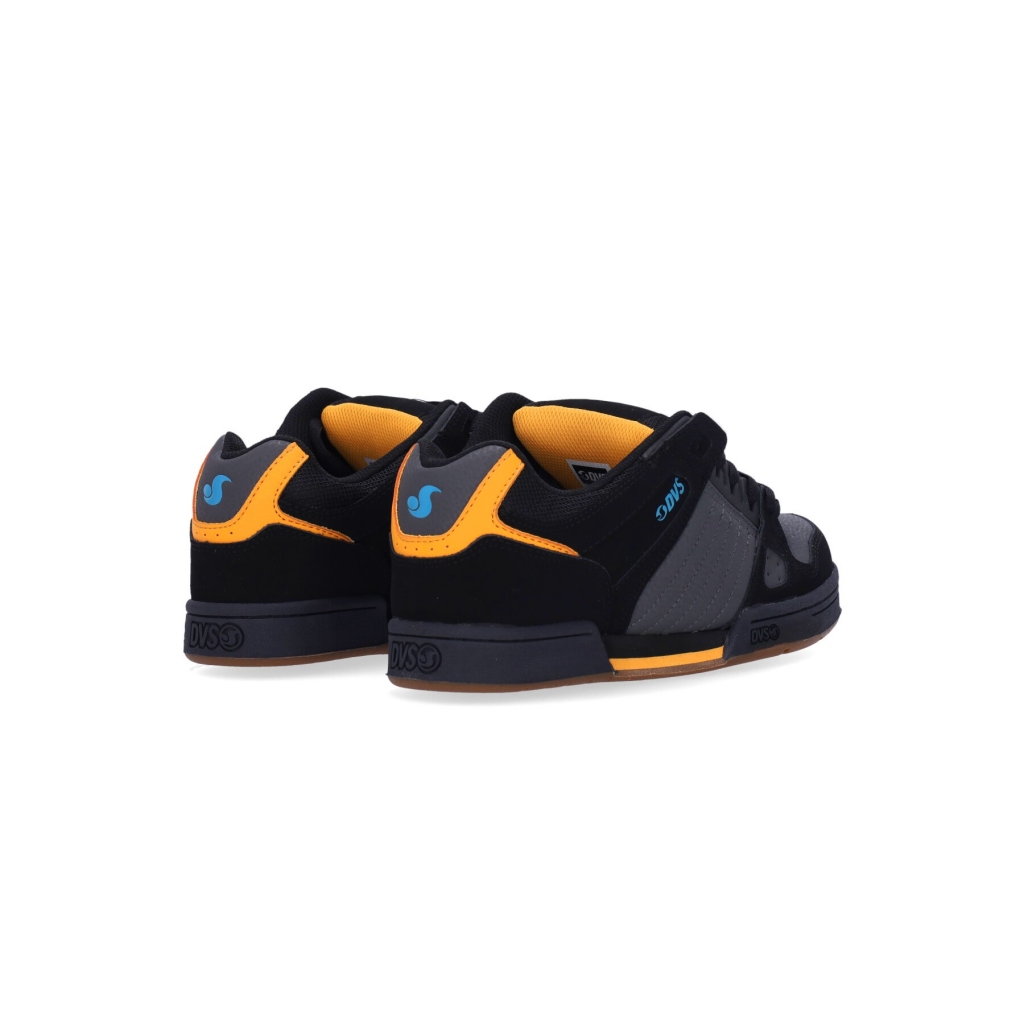 scarpe skate uomo celsius BLACK/ORANGE/BLUE/NUBUCK