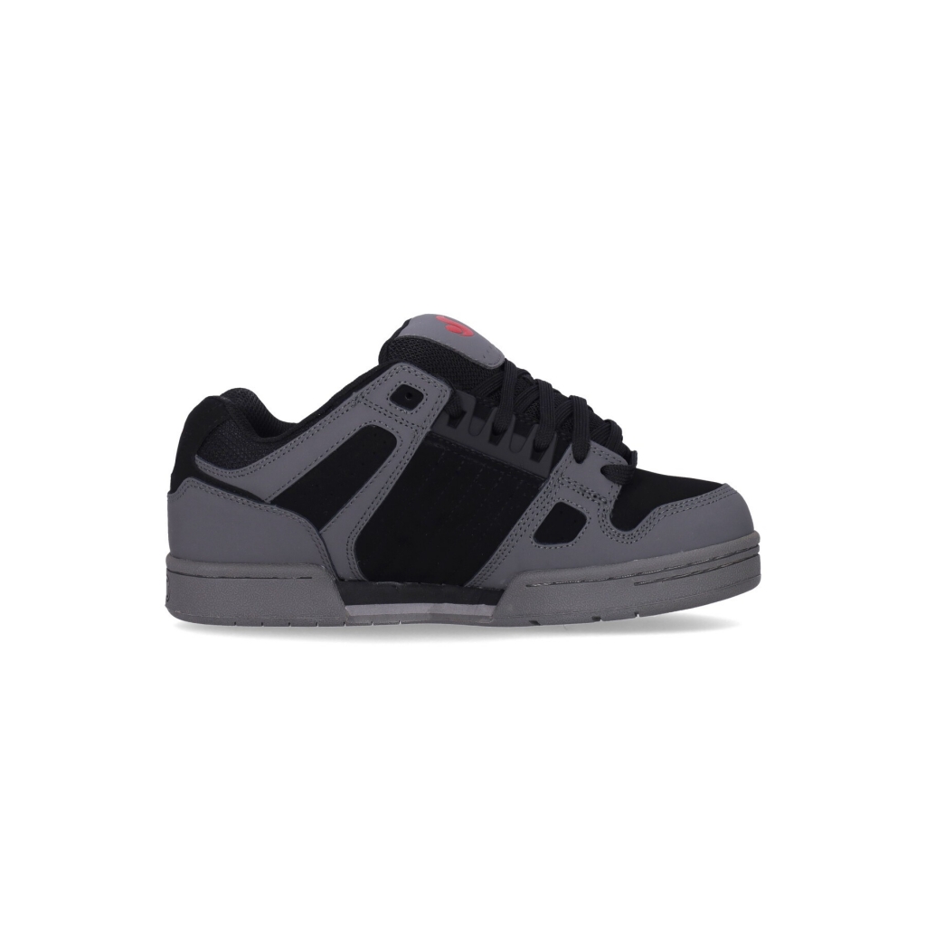 scarpe skate uomo celsius BLACK/CHARCOAL/RED/NUBUCK