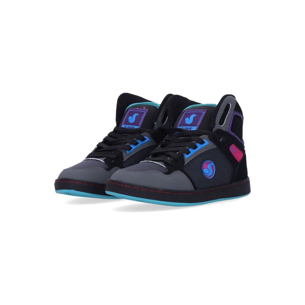 scarpe skate donna honcho BLACK/PURPLE/BLUE/NUBUCK