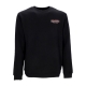 felpa girocollo uomo accept no substitutes crewneck BLACK