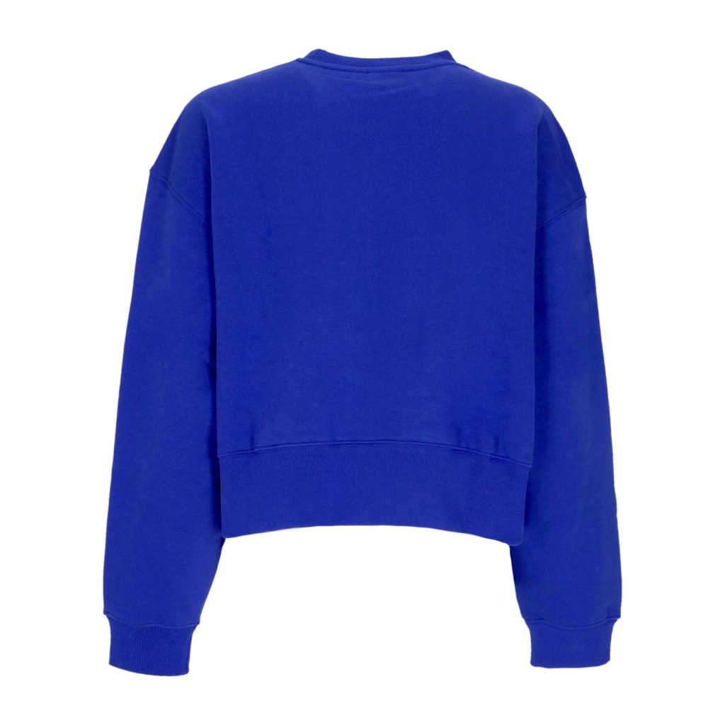felpa girocollo donna essential crewneck SEMI LUCID BLUE