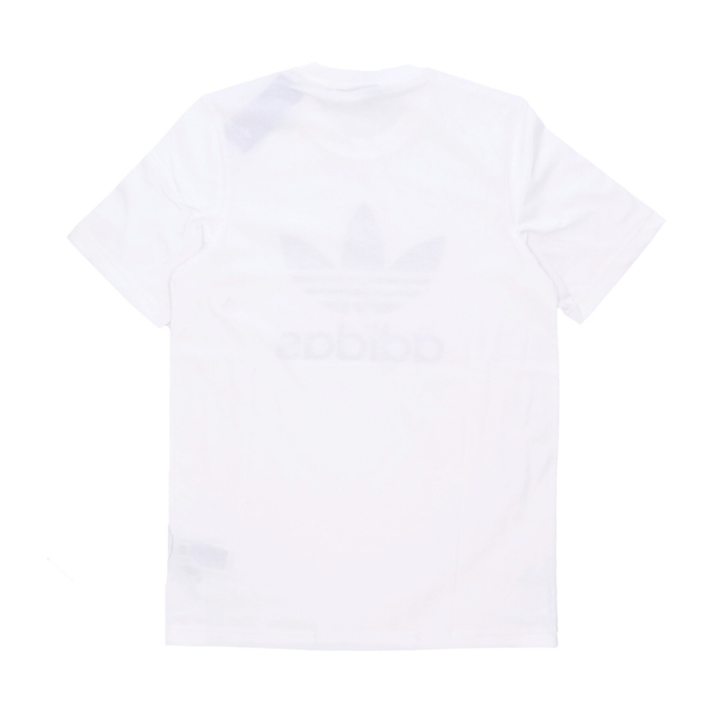 maglietta uomo adicolor classic trefoil tee WHITE/RED