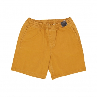 pantalone corto uomo range salt wash relaxed elastic short NARCISSUS