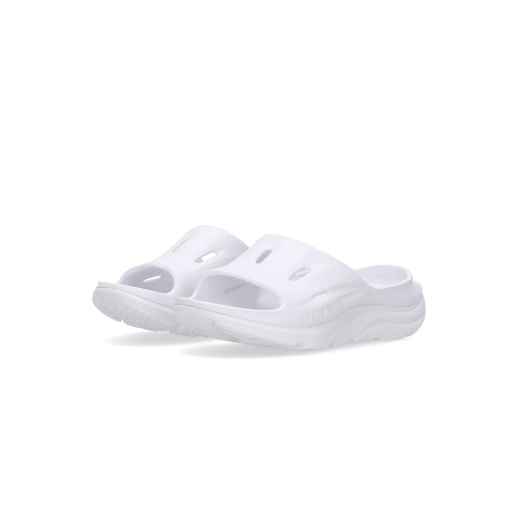 ciabatte uomo ora recovery slide 3 WHITE/WHITE