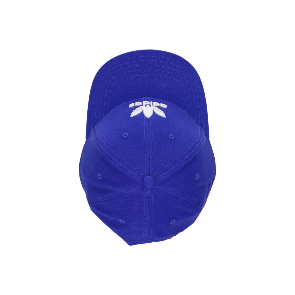 cappellino visiera curva uomo trefoil baseball cap SEMI LUCID BLUE