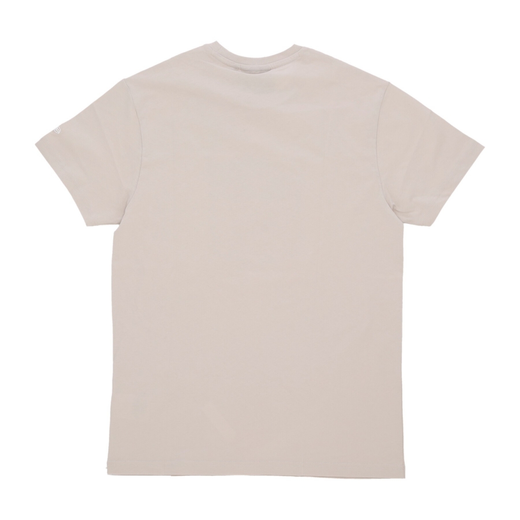 maglietta uomo nfl shield graphic logo tee STONE/WHITE