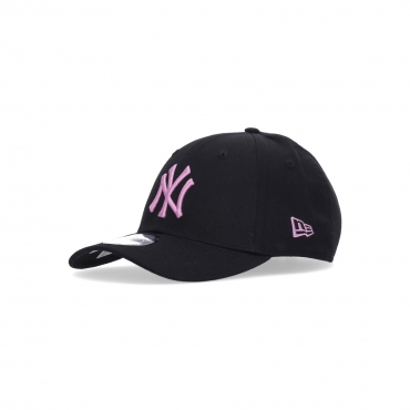 cappellino visiera curva uomo mlb league essential 940 neyyan BLACK/WILD ROSE