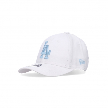 cappellino visiera curva bambino mlb league essential 940 losdod WHITE/CHROME BLUE