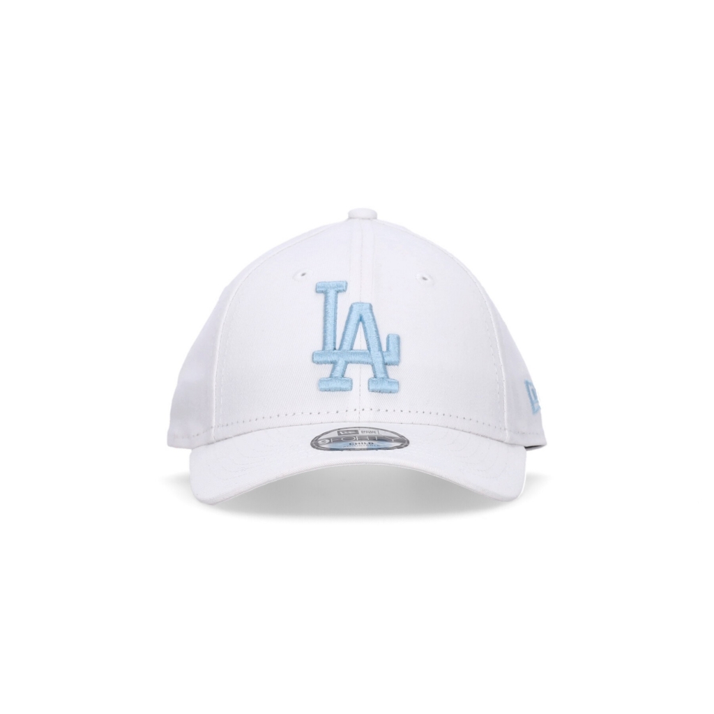 cappellino visiera curva bambino mlb league essential 940 losdod WHITE/CHROME BLUE