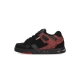 scarpe skate uomo sabre BLACK/RED STIPPLE