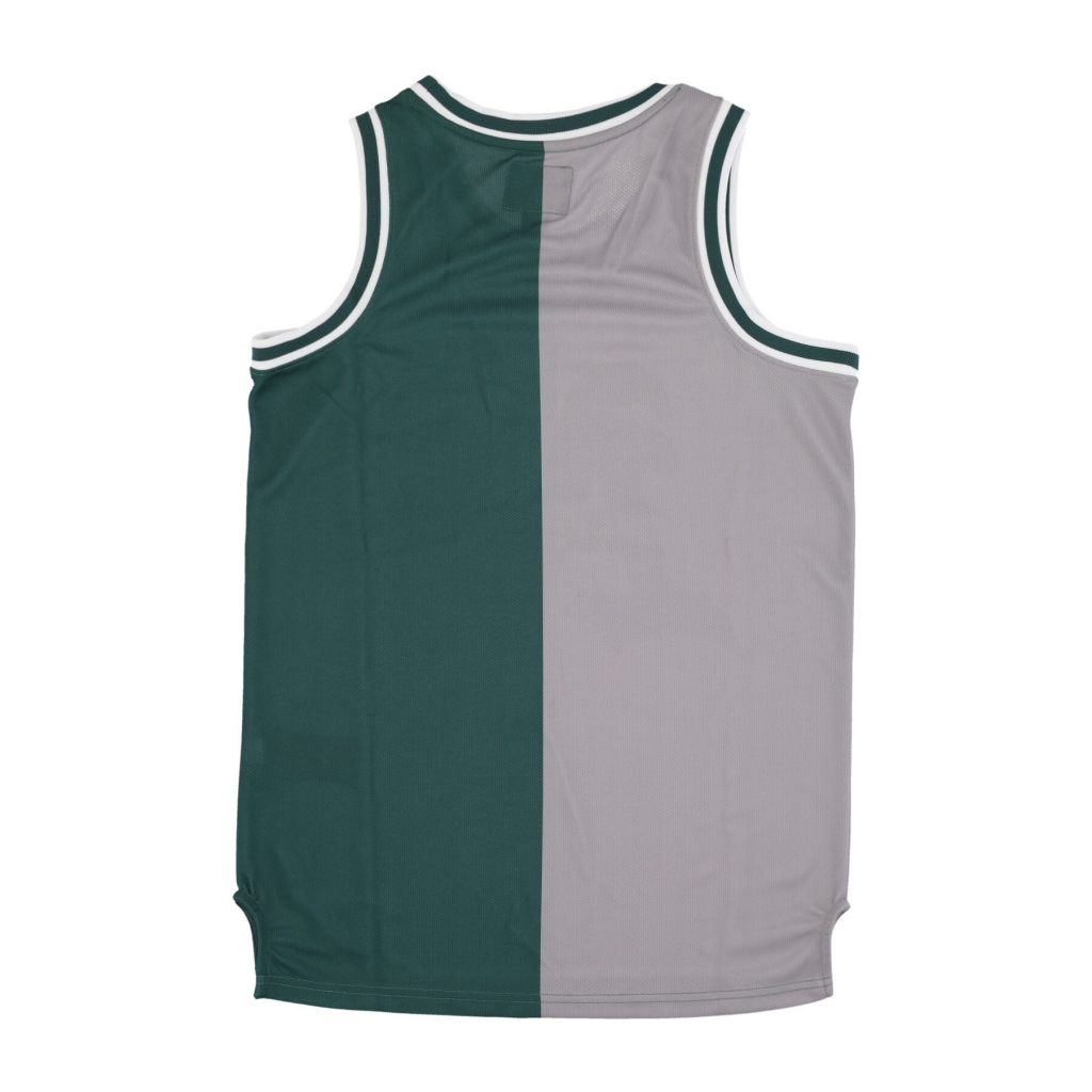 canotta tipo basket uomo mlb split grafton jersey oakath WOLF GREY