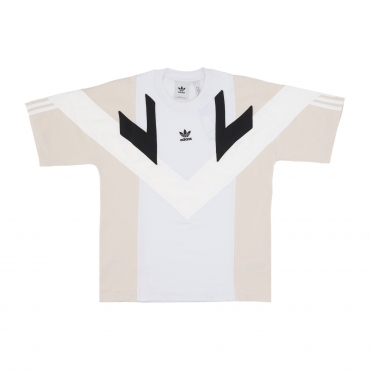 maglietta uomo essentials tee CRYSTAL WHITE/ALUMIN