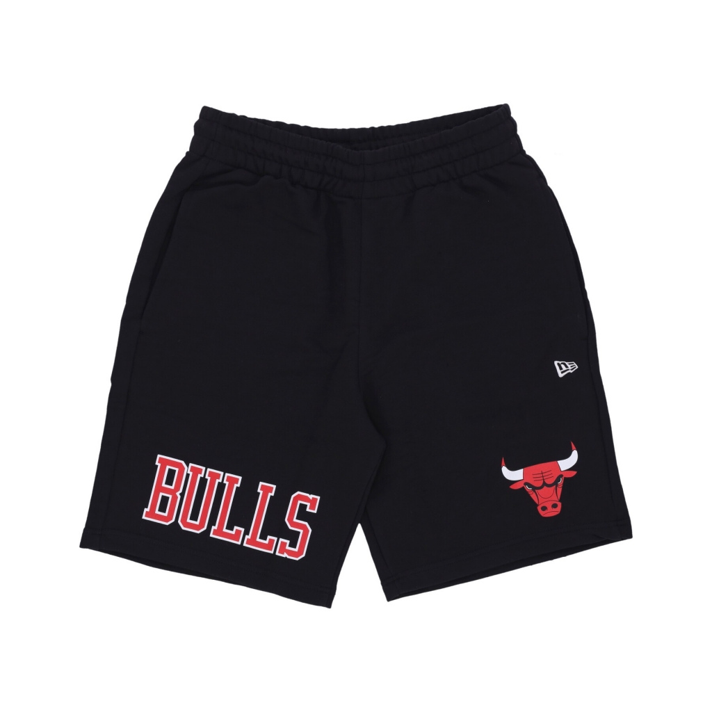 pantalone corto tuta uomo nba team logo shorts chibul BLACK/FRONT DOOR RED
