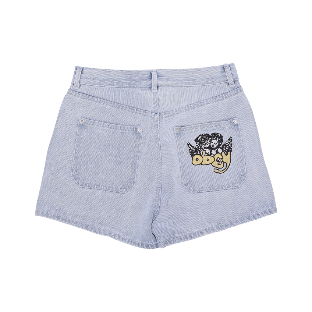 jeans corto donna julia denim short BLEACHED INDIGO