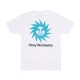 maglietta uomo spiral classic tee WHITE