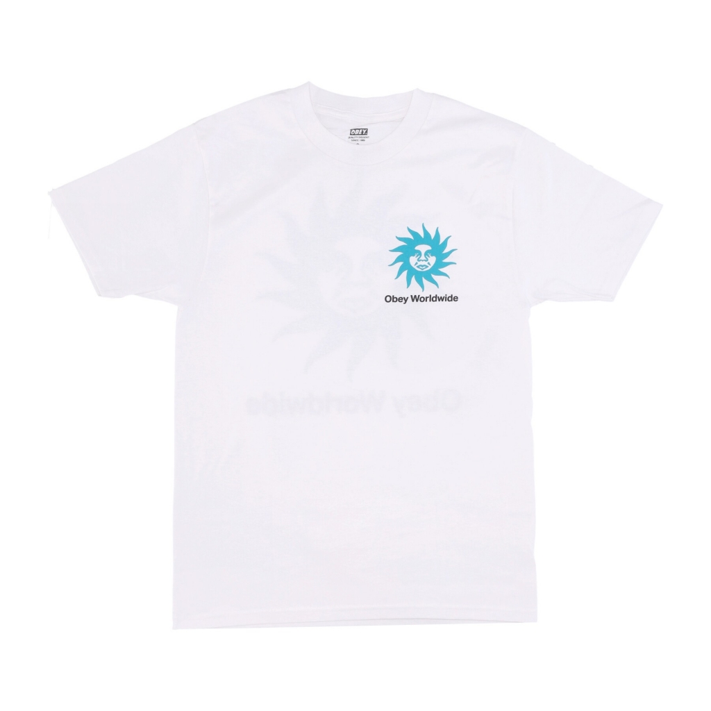 maglietta uomo spiral classic tee WHITE