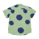camicia manica corta uomo daisy blossoms woven GREEN MULTI