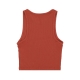 top donna your heart rib megan tanks TERRACOTTA