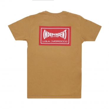 maglietta uomo indy wash tee TOBACCO