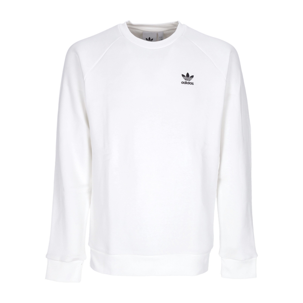 felpa girocollo uomo essential crewneck WHITE