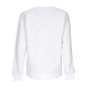 felpa girocollo uomo 3-stripes crewneck WHITE