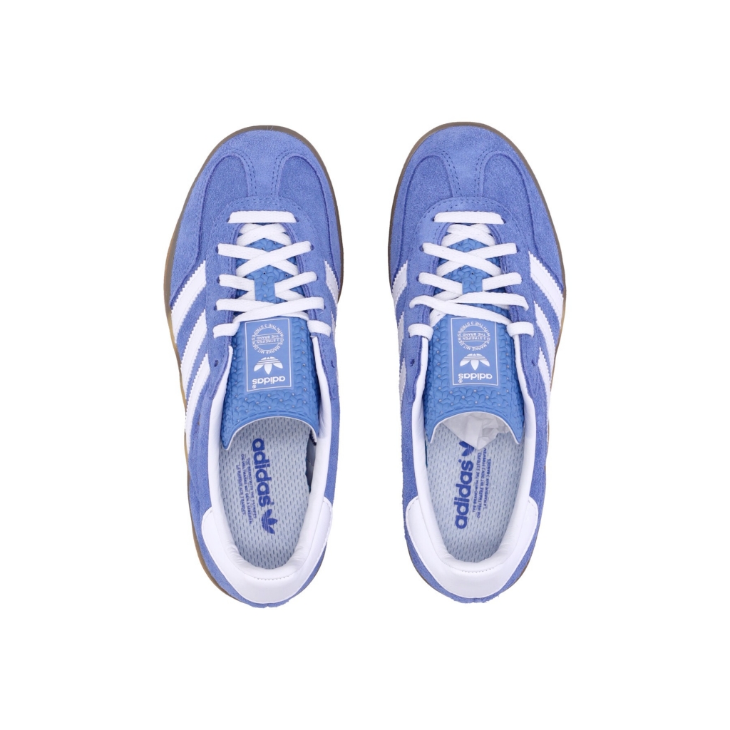 scarpa bassa donna gazelle indoor w BLUE FUSION CLOUD WHITE GOLD METALLIC