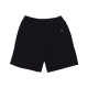 pantalone corto tuta uomo sweatshorts BLACK