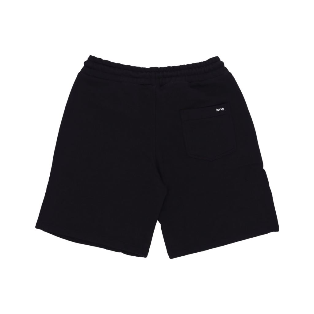 pantalone corto tuta uomo sweatshorts BLACK