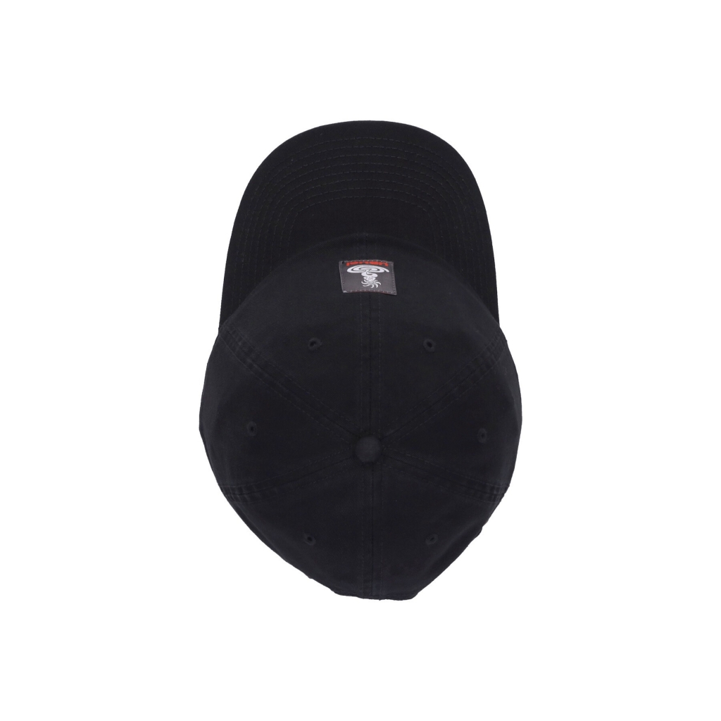 cappellino visiera curva uomo inner peace cap BLACK