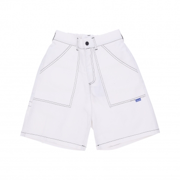 pantalone corto uomo buffer shorts WHITE