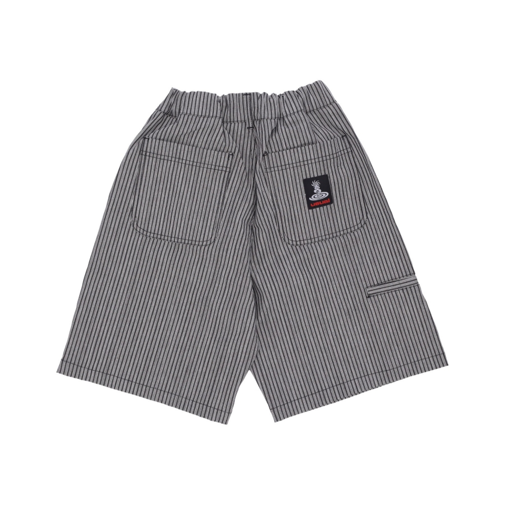 pantalone corto uomo buffer shorts GREY/BLACK