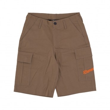 pantalone corto uomo cargo shorts BROWN