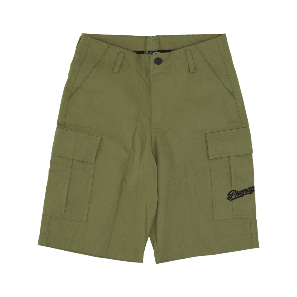 pantalone corto uomo cargo shorts MILITARY GREEN