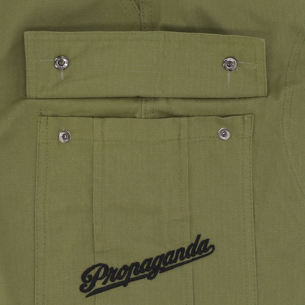 pantalone corto uomo cargo shorts MILITARY GREEN